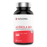 Novoma - Acérola Bio - 30 Comprimés