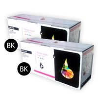 PACK 2 x TONER COMPATIBLE NOIR TN1050 BK FOR BROTHER DCP-161PACK 2 x W