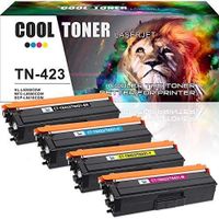 Cool Toner 4 Pack Compatible Toner TN423 TN-423 TN 423 TN-423BK TN-423C TN-423M TN-423Y pour Brother HL-L8260CDW