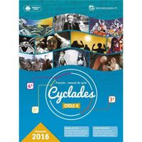 Livre - Cyclades ; Français ; Cycle 4 ; Manuel De L'Elève (Edition 2016)