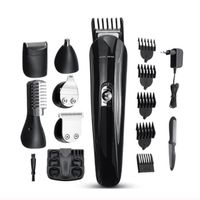 TD® Coffret Tondeuse Cheveux Barbe Pro Cadeaux Homme Coiffeur électrique 6 EN 1 USB