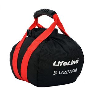 HALTÈRE - POIDS Équipement de fitness portable pour haltères à domicile,force portante,sac de gril réglable,sac de sable Kettlebell- Red 0-14kg