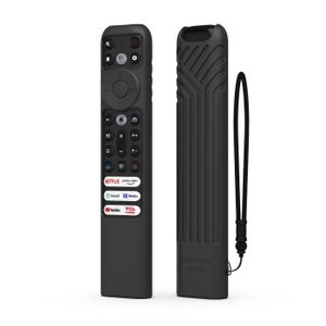 TÉLÉCOMMANDE TV Noir-Coque en silicone pour télécommande TCL Smart