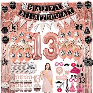 Deco Anniversaire 13 Ans Cdiscount