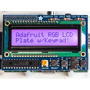 CARTE MÈRE Adafruit RGB Positive 16x2 LCD+Keypad Kit for Rasp