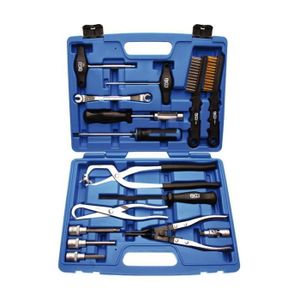 Dilwe Outil De Démontage De Frein à Tambour Kit D'outils D'extracteur De Frein à Tambour 8