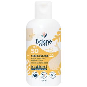 SOLAIRE CORPS VISAGE Biolane Expert Crème Solaire Spf50 Uvb Uva Haute P