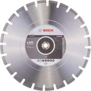DISQUE DE DÉCOUPE Bosch Accessories 2608602626 Disque a tronconner diamante standard for asphalt 400 x 20/25,40 x 3,6 x 10 mm
