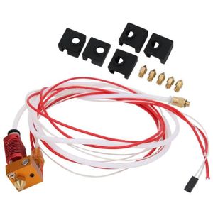 Pas facile à bloquer la tête d/'extrusion d/'imprimante 3D tête d/'extrusion en acier inoxydable en laiton Extrusion d/'extrémité chaude fiable pour Ender3 V2 3S 5//6