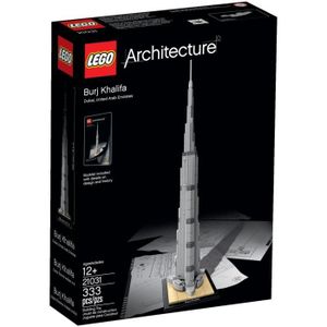 ASSEMBLAGE CONSTRUCTION LEGO® Architecture - Burj Khalifa - 333 pièces - À