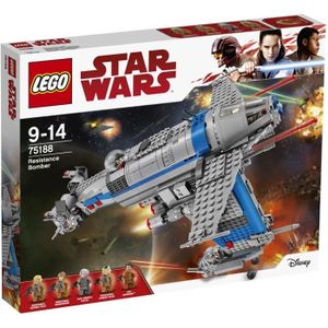ASSEMBLAGE CONSTRUCTION LEGO® Star Wars 75188 Bombardier de la Résistance