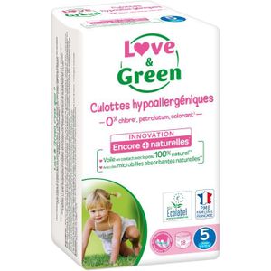 COUCHE Love & Green Culottes d'apprentissage T5 x18 (12-2