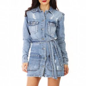 Robe Chemise Jean Cdiscount