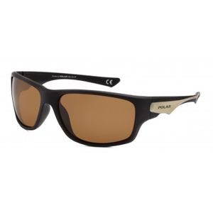 lunette puma soleil homme marron
