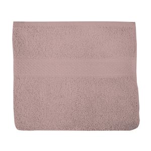 SERVIETTES DE BAIN Serviette de toilette en coton 500 gr/m2 LAGUNE rose, par Soleil d'ocre