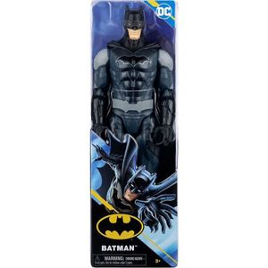 FIGURINE - PERSONNAGE Figurine Batman costume combat Bleu et Gris 30 cm 