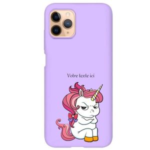 COQUE - BUMPER Coque violet Iphone 11 licorne jpeux pas