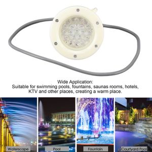 PROJECTEUR - LAMPE Lumière de piscine à LED Ampoule LED de piscine de type lampe sous-marine pour source de lumière En Stock ABIL