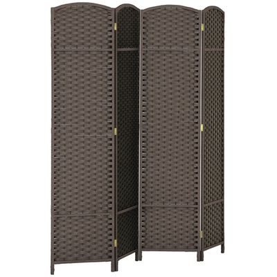 ATMOSPHERA Paravento Pieghevole Tiam 3 Ripiani – Bianco, Altezza 170 Cm, Mobile Separé Salvaspazio - 3