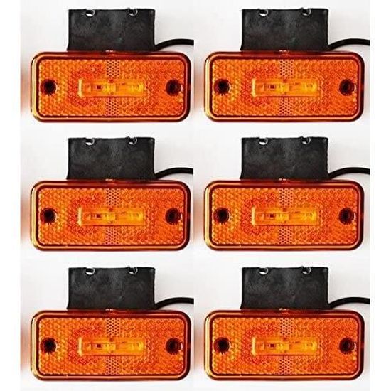 Lot De 6 Feux De Position Latéraux Pour Mercedes Sprinter W906 (2006-2018) - SODIAL