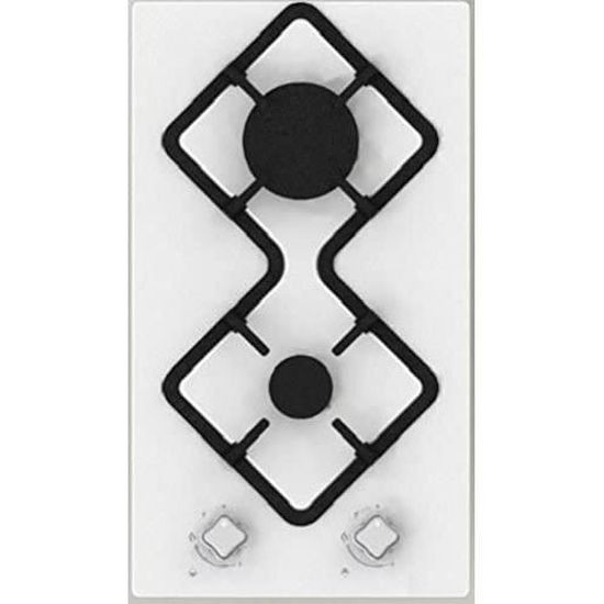 Plaque Gaz 2 feuxHudson HDG2B Plaque de cuisson Gaz Dimensions