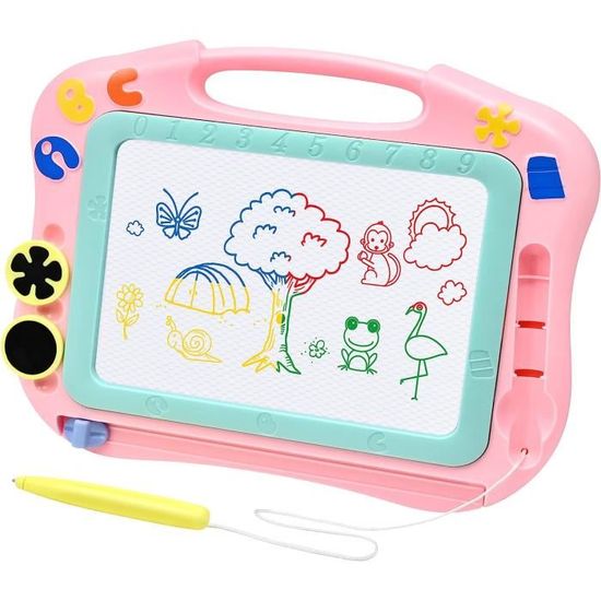 Tableau magnétique pour enfantsEnfant Jeux Interactifs 1-4 Ans Cadeau Tableau magnétique pour enfantsEnfant Jeux Interactifs 1-4 Ans Cadeau