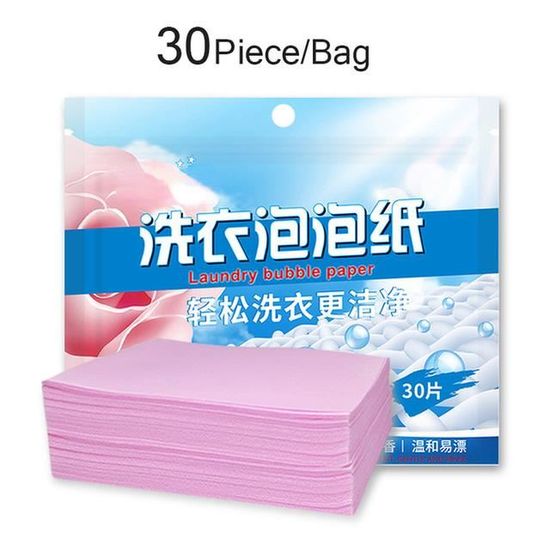 Lessive,Sachets de savon à lessive 30 pièces,comprimés de lessive,sous ...