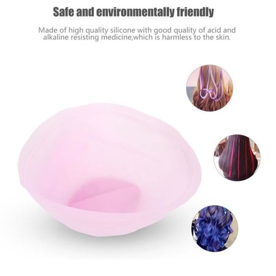 Bonnet De Coloration En Silicone - Capuchon Pour Teindre Les Cheveux à La Maison