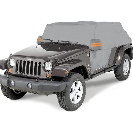 Bâche De Protection Pour Jeep Wrangler TJ (1997-2006) 2 Portes - Étanche, Respirante, Anti-UV, Anti-poussière