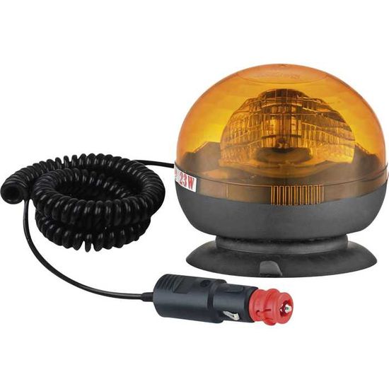 Mini Rampe - 3 Gyrophares (Base Magnetique) - Signalisation