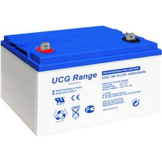 Batterie gel solaire 12V 100Ah UCG Ultracell 