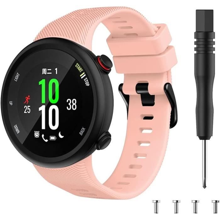 Bracelet Silicone MoKo Pour Garmin Fenix 3/5X/Tactix/Descent – Remplacement Confortable, Réglable
