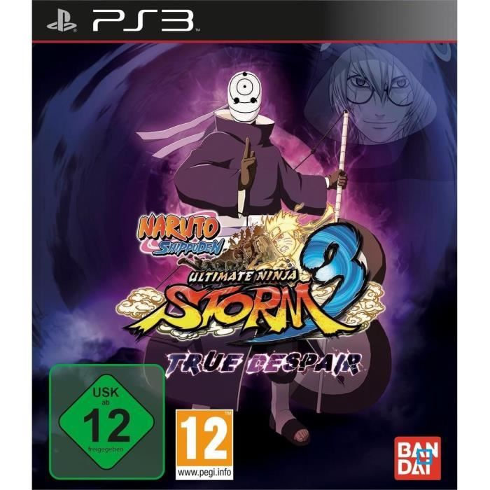 Atari Naruto Ultimate Ninja Storm 3 Clt Sasuke PS3