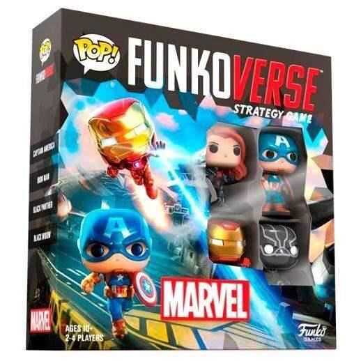 POP Funkoverse Spanish board game Marvel 4pcs - - - Ocio Stock