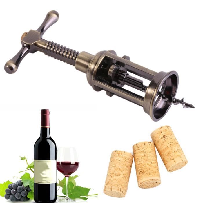 Décapsuleur vin rouge tire-bouchon extracteur liège décapant ouvre-champagne outil de barre de pub