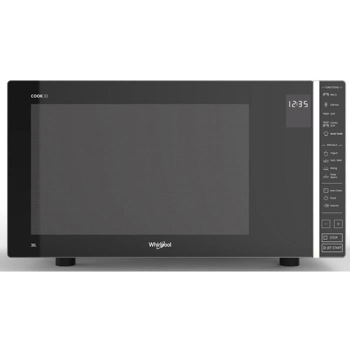 Whirlpool MWP 303 SB Four à micro-ondes, 30 litres, argent/noir