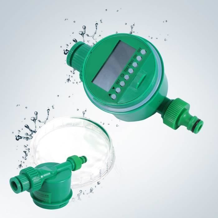 LCD Minuterie Irrigation Programmateur de Jardin Digitale Contrôleur pour Jardin -PAI