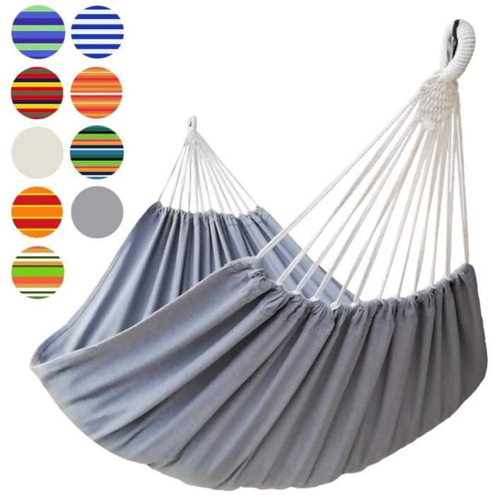 HAMAC Hamac extra large pour 2 personnes par rapport dautres hamacs doubles celuici est certainement plus long et plus large L30