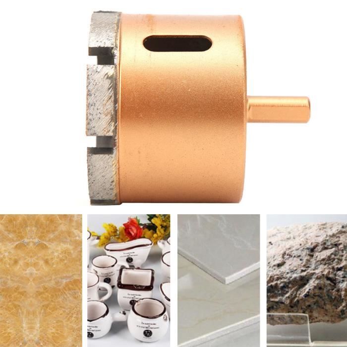 YOSOO ouvre-trou Foret de scie cloche en marbre pour carrelage / béton / mur / verre 65-75 mm pour accessoire d'outil à main (70