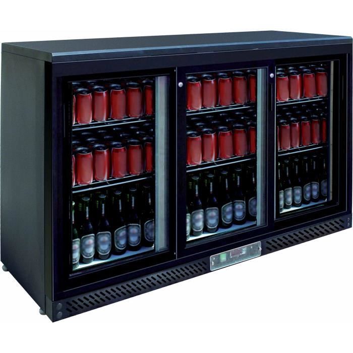 Arrière-bar 3 portes coulissantes 330 Litres