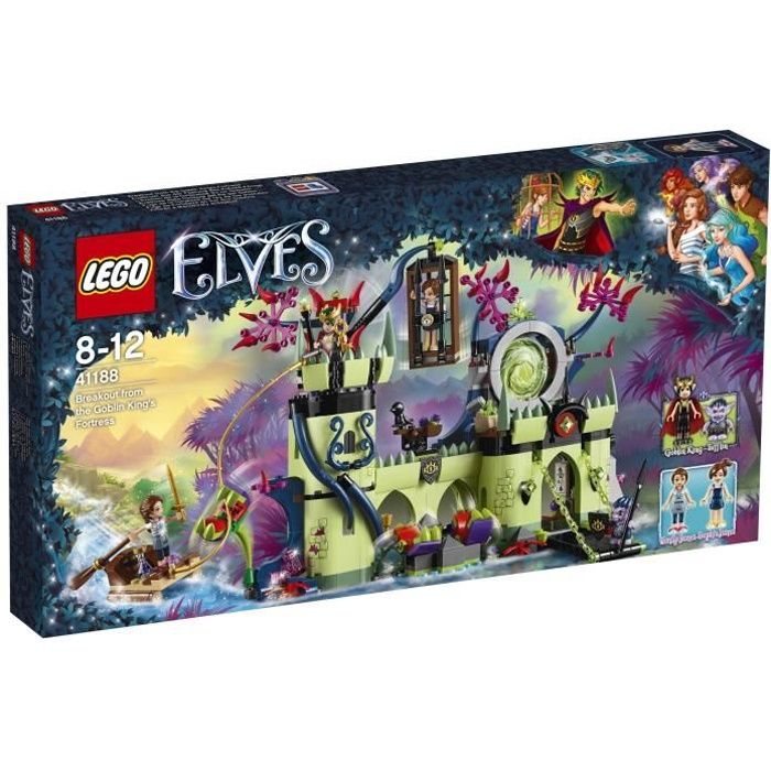 LEGO® Elves 41188 L'Évasion de la Forteresse du Roi Gobelin