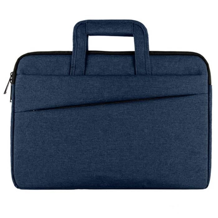 Mallette pour Ordinateur Portable 15 Pouces Tissu Déperlant Fourre-Tout Intérieur avec Protection en Velours ★1289