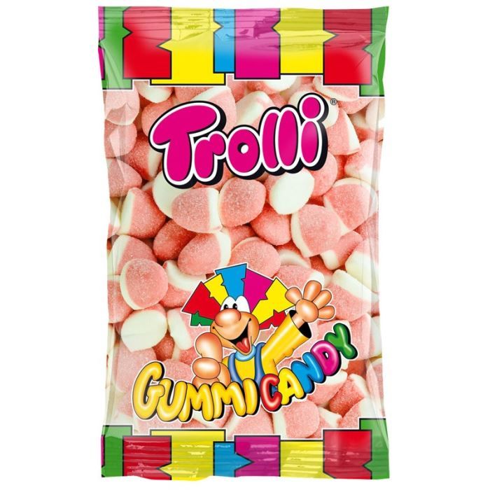 Trolli Strawberry mousse, sachet de 1 kg