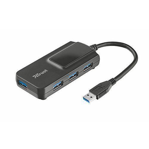 TRUST Oila 4 Ports USB 3.1 HUB - Noir