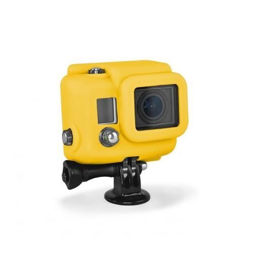 XSORIES Housse en Silicone pour GoPro HD HERO3 - Jaune