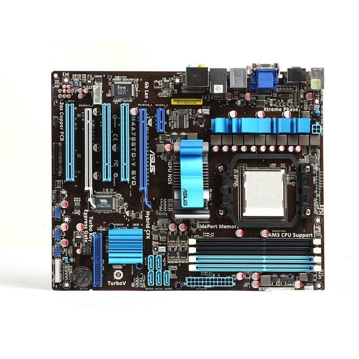 Carte mère ASUS M4A785TD-V EVO AMD 785G Socket AM3 4xDDR3 16GB ATX - Asus