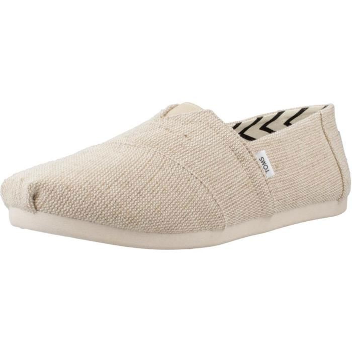 TOMS Alpargatas Hombre Modèle Chaussure Toms Modèle 10018736t - Coleur Beige