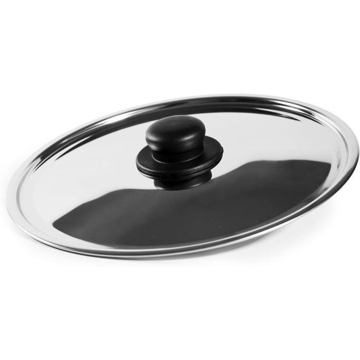 Couvercle Inox Couvercle 34cm En Acier Inoxydable Pour Poêles à Paella Couvercle Casserole 14 Cm