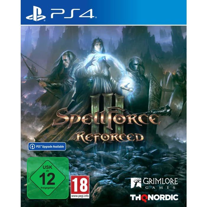 Jeu vidéo THQ NORDIC SpellForce 3 PS4 boîte Mise à niveau PS5 incluse Texte & voix en allemand