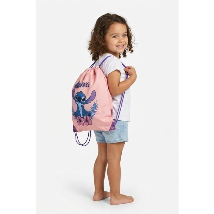 Sac de Piscine Lilo & Stitch Rose Fille Licence Officielle